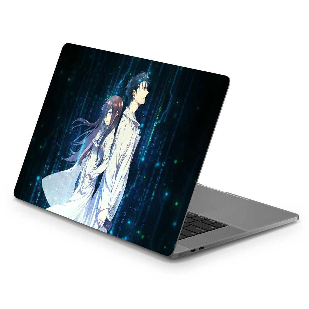 Okabe and Kurisu  Macbook Skin