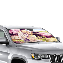 Load image into Gallery viewer, Okabe and Kurisu Wedding  Car Sunshade

