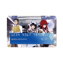 Load image into Gallery viewer, Okabe, Kurisu &amp; Mayuri Credit Card Skins (4-in-1 Pack)
