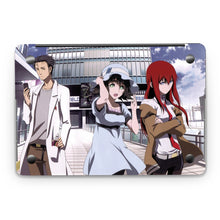 Load image into Gallery viewer, Okabe, Kurisu &amp; Mayuri Macbook Skin
