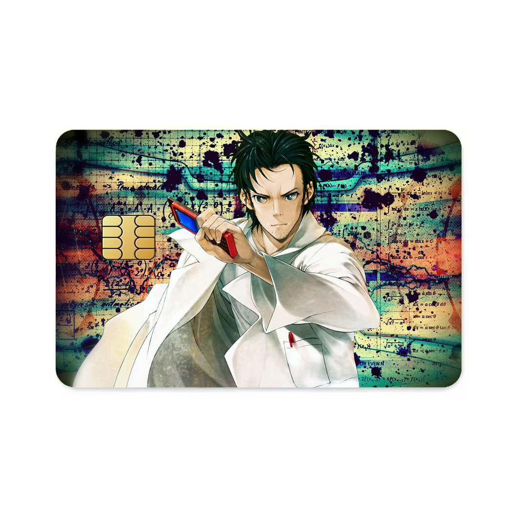 Okabe Rintarou Credit Card Skins (4-in-1 Pack)