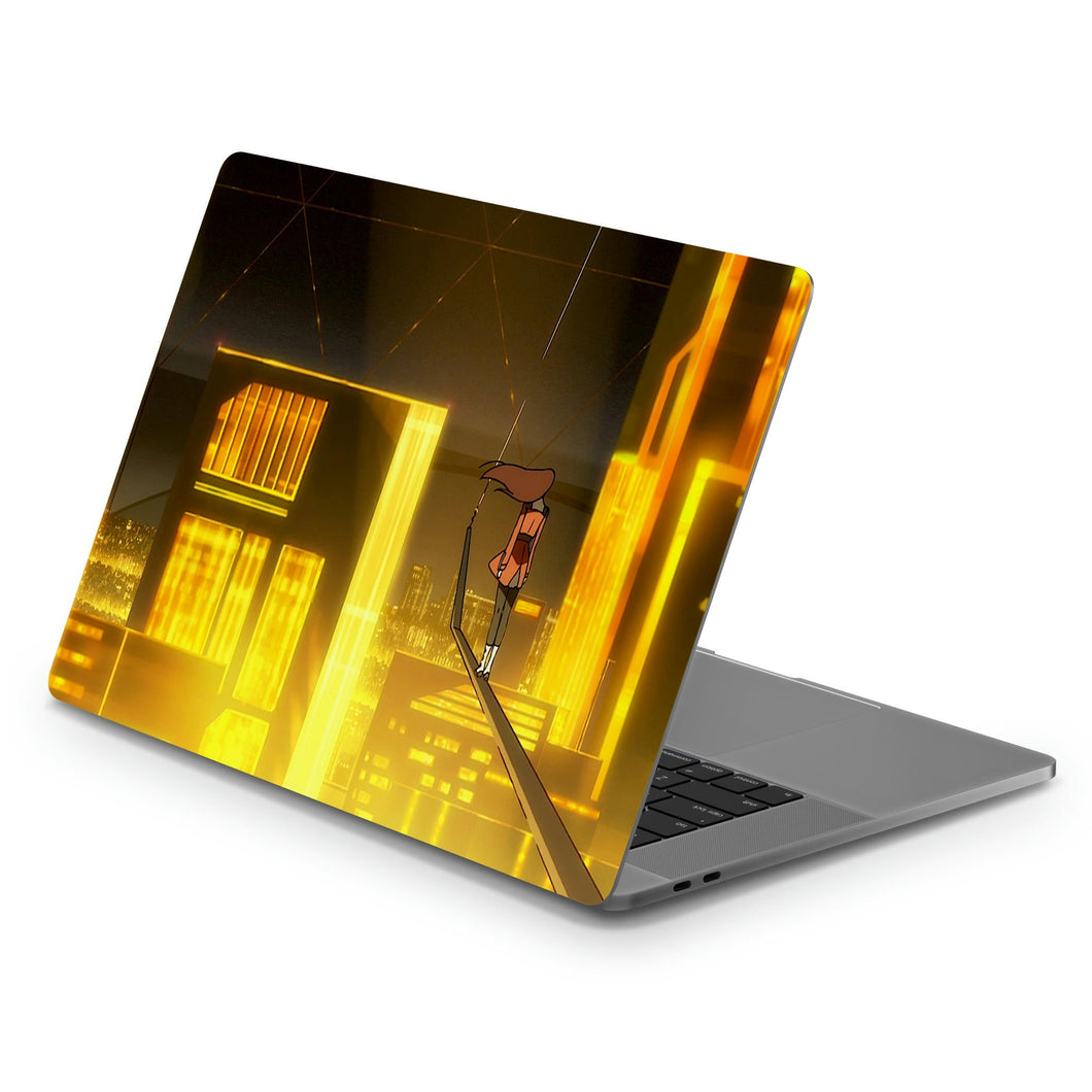 On the Edge!  Macbook Skin