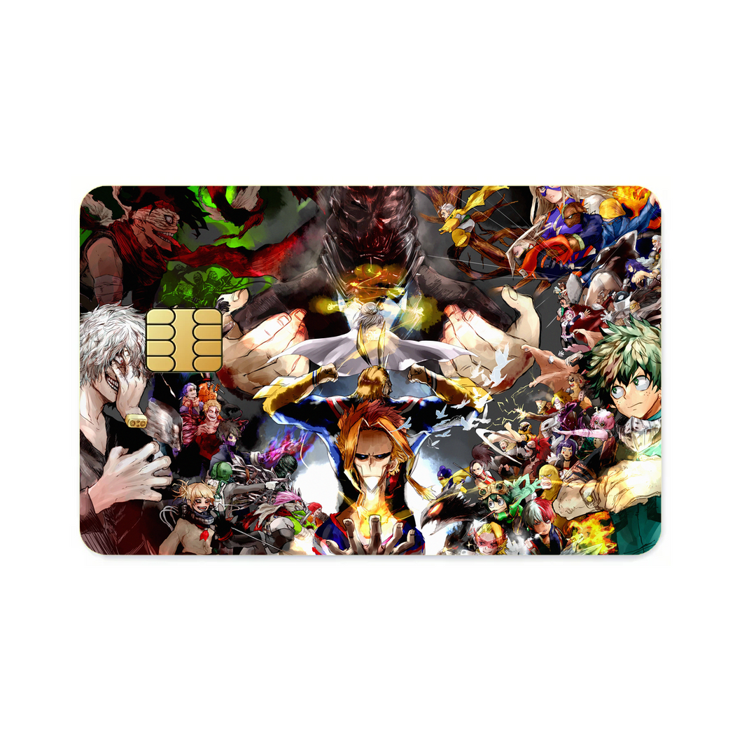 One for All and All for One  Credit Card Skins (4-in-1 Pack)