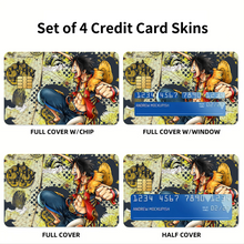 Load image into Gallery viewer, One Piece map  Credit Card Skins (4-in-1 Pack)
