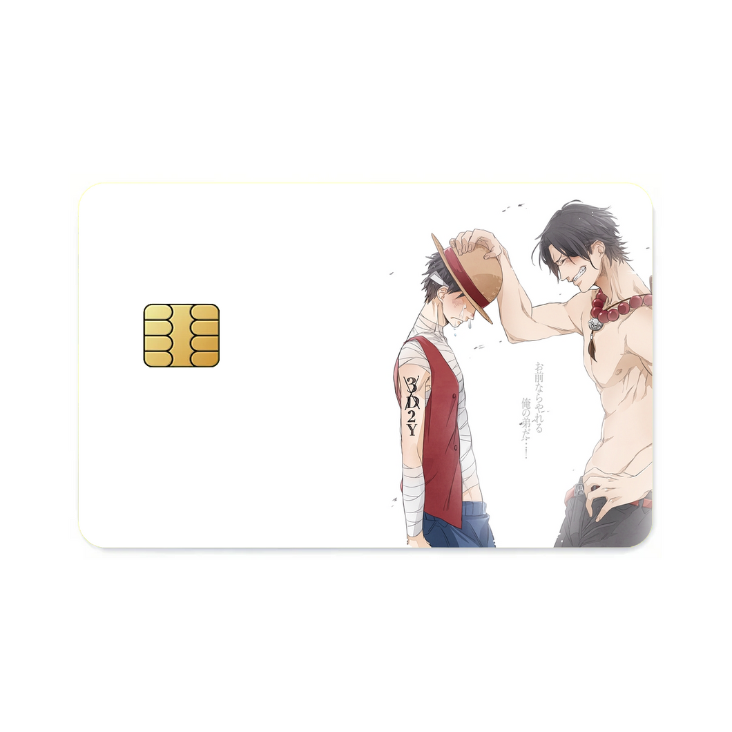 One Piece Monkey D. Luffy  Credit Card Skins (4-in-1 Pack)