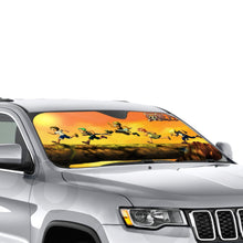 Load image into Gallery viewer, One Piece Monkey D. Luffy, Roronoa Zoro, Sanji, Nami, Usopp  Car Sunshade
