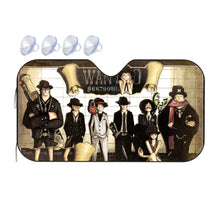 Load image into Gallery viewer, One Piece Monkey D. Luffy, Roronoa Zoro, Sanji, Nico Robin, Tony Tony Chopper  Car Sunshade
