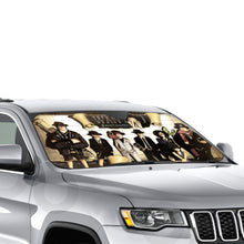 Load image into Gallery viewer, One Piece Monkey D. Luffy, Roronoa Zoro, Sanji, Nico Robin, Tony Tony Chopper  Car Sunshade
