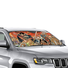Load image into Gallery viewer, One Piece Monkey D. Luffy, Roronoa Zoro, Sanji, Tony Tony Chopper, Usopp  Car Sunshade
