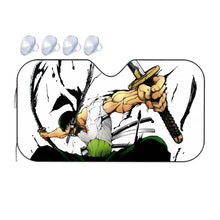 Load image into Gallery viewer, One Piece Roronoa Zoro  Car Sunshade
