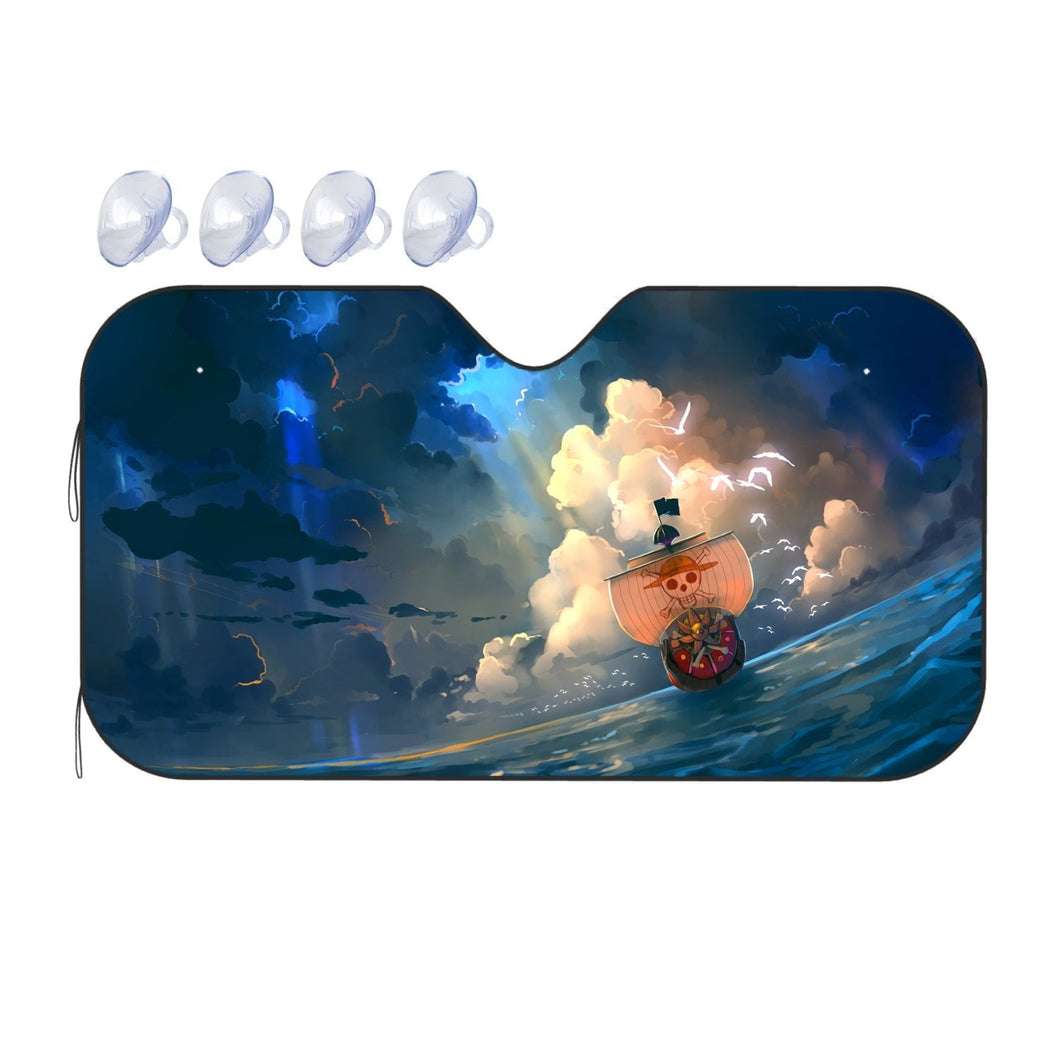 One Piece - Thousand Sunny  Car Sunshade