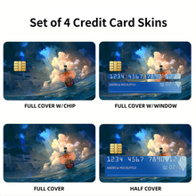 Load image into Gallery viewer, One Piece - Thousand Sunny  Credit Card Skins (4-in-1 Pack)
