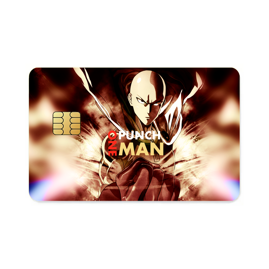 one punch man  Credit Card Skins (4-in-1 Pack)