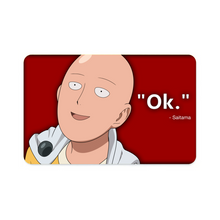 Load image into Gallery viewer, One Punch Man Saitama - Ok  Credit Card Skins (4-in-1 Pack)
