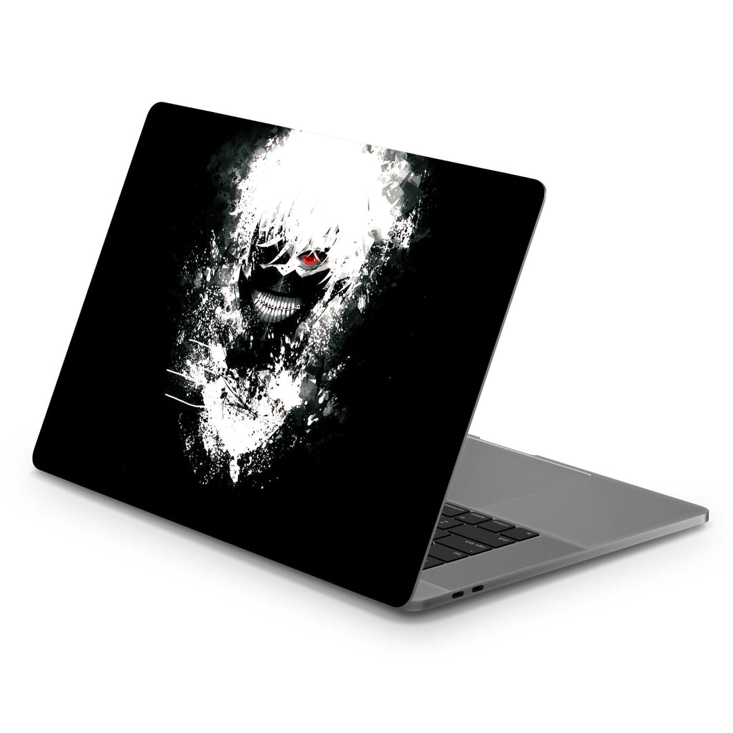 One side of ghoul  Macbook Skin