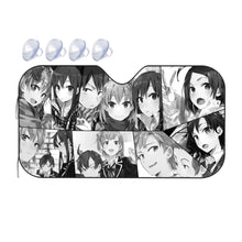Load image into Gallery viewer, Oregairu - Light Novel Illustrations  Car Sunshade

