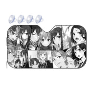 Oregairu - Light Novel Illustrations  Car Sunshade