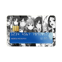 Load image into Gallery viewer, Oregairu - Light Novel Illustrations  Credit Card Skins (4-in-1 Pack)
