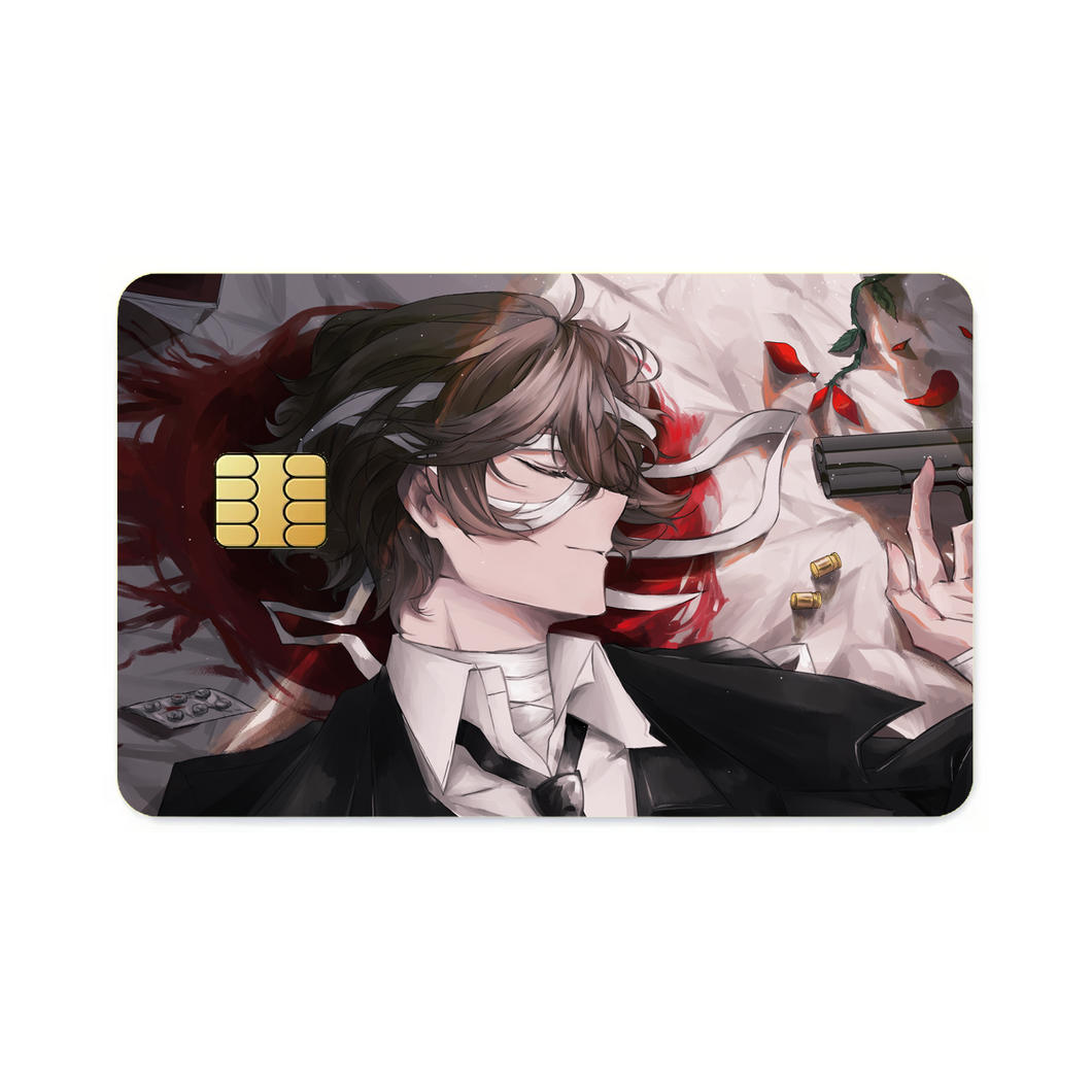 Osamu Dazai Credit Card Skins (4-in-1 Pack)