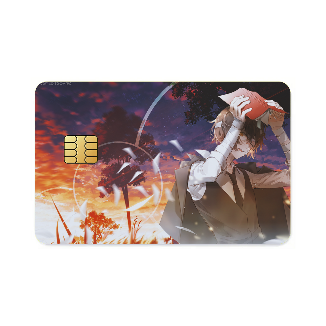 Osamu Dazai  Credit Card Skins (4-in-1 Pack)