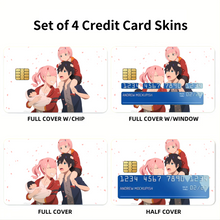 Load image into Gallery viewer, Our Future, Zero Two.  Credit Card Skins (4-in-1 Pack)

