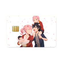 Load image into Gallery viewer, Our Future, Zero Two.  Credit Card Skins (4-in-1 Pack)
