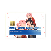 Load image into Gallery viewer, Our Future, Zero Two.  Credit Card Skins (4-in-1 Pack)
