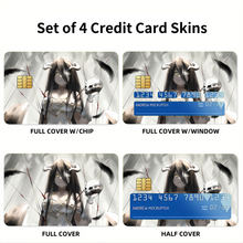 Load image into Gallery viewer, Overlord Albedo  Credit Card Skins (4-in-1 Pack)
