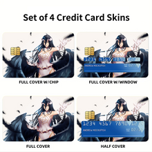 Load image into Gallery viewer, Overlord Albedo  Credit Card Skins (4-in-1 Pack)
