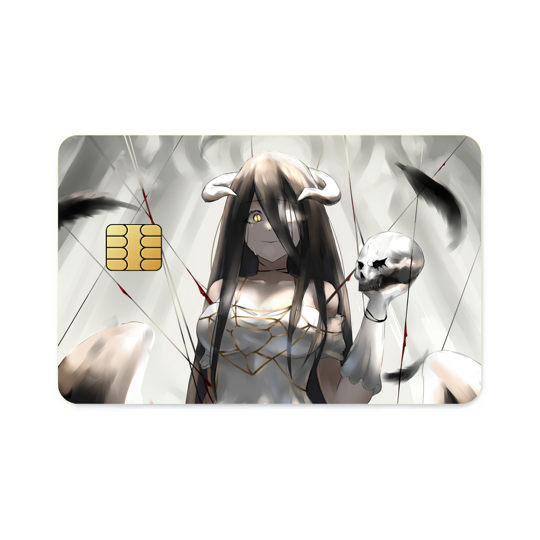 Overlord Albedo  Credit Card Skins (4-in-1 Pack)