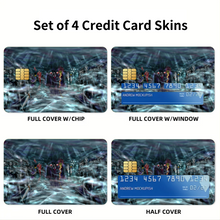 Load image into Gallery viewer, Overlord Albedo, Shalltear Bloodfallen, Demiurge  Credit Card Skins (4-in-1 Pack)
