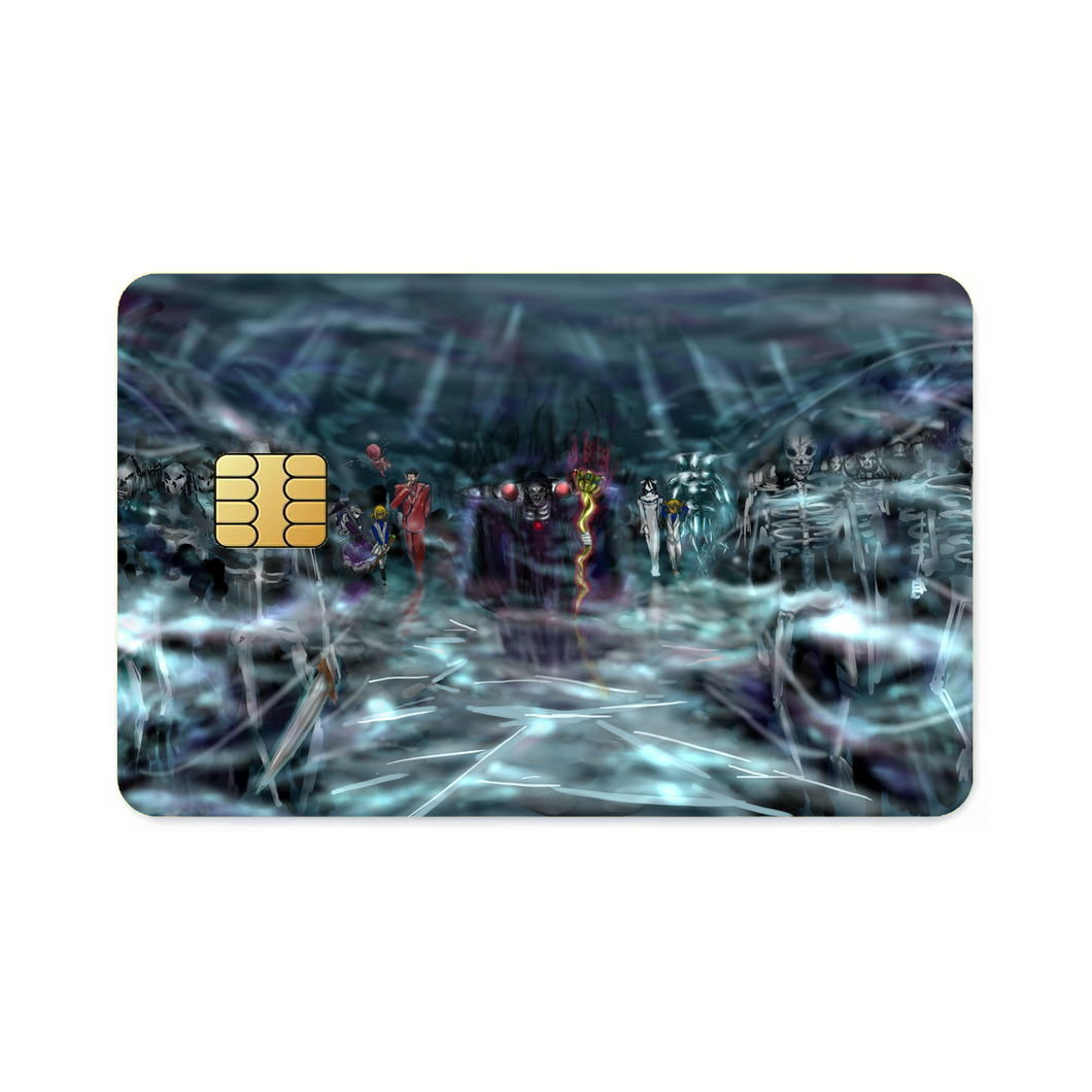 Overlord Albedo, Shalltear Bloodfallen, Demiurge  Credit Card Skins (4-in-1 Pack)
