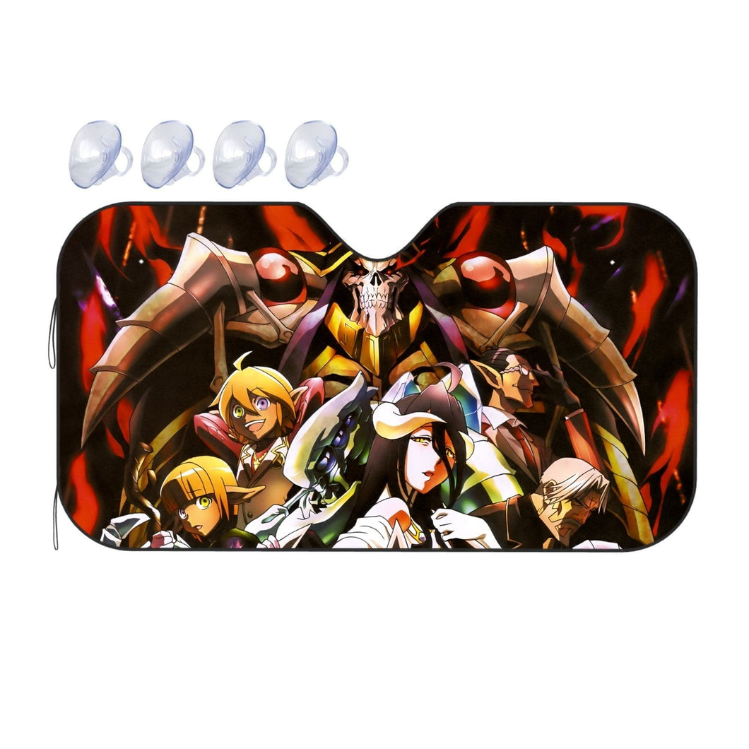 Overlord Albedo, Shalltear Bloodfallen, Demiurge, Sebas Tian  Car Sunshade