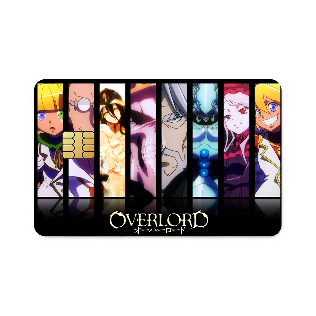 Overlord Albedo, Shalltear Bloodfallen, Demiurge, Sebas Tian  Credit Card Skins (4-in-1 Pack)