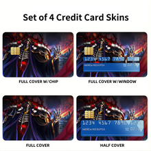 Load image into Gallery viewer, Overlord  Credit Card Skins (4-in-1 Pack)
