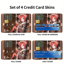 Load image into Gallery viewer, Overlord Entoma Vasilissa Zeta  Credit Card Skins (4-in-1 Pack)
