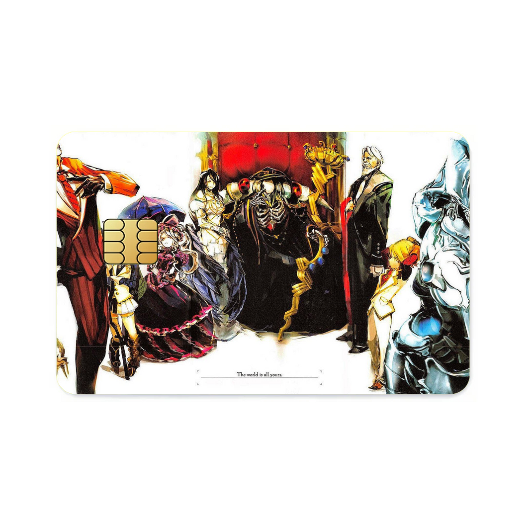 Overlord: The World is all Yours  Credit Card Skins (4-in-1 Pack)