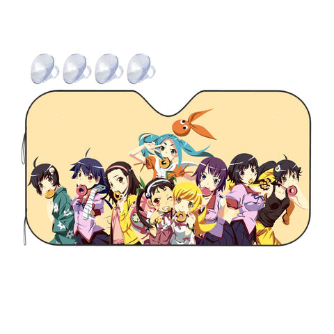 Monogatari (Series) Car Sunshades
