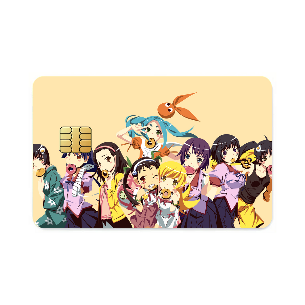 Owarimonogatari  Credit Card Skins (4-in-1 Pack)