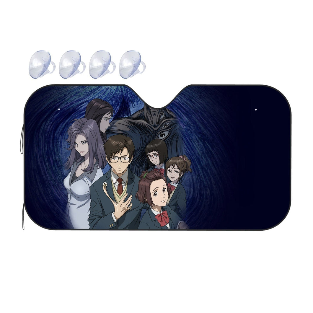 Parasyte -the Maxim- Main Members and Villain  Car Sunshade