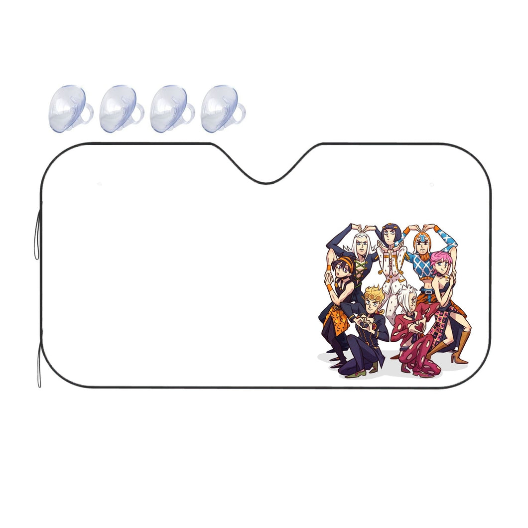 Passione / Vento Aureo  Car Sunshade