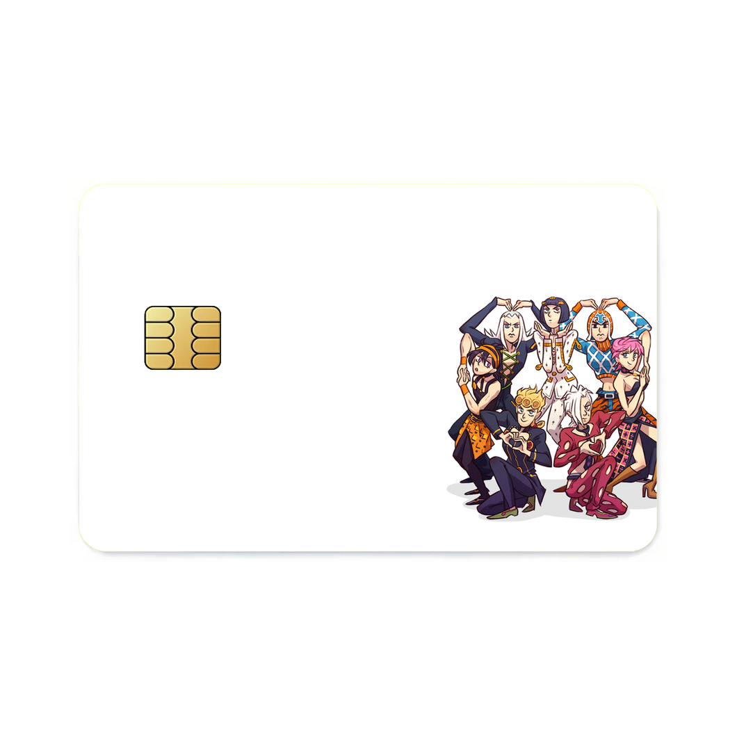 Passione / Vento Aureo  Credit Card Skins (4-in-1 Pack)
