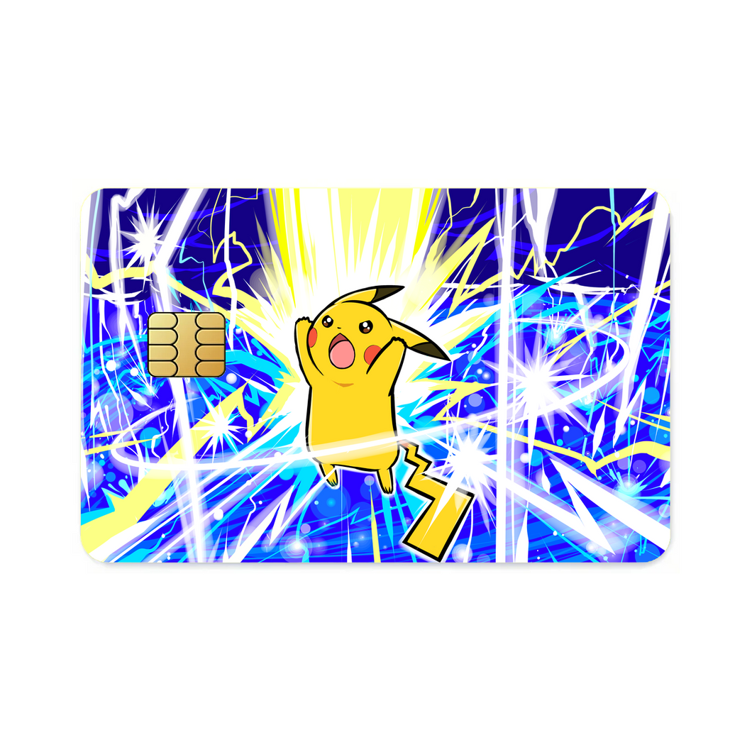 Pikachu | Thunder  Credit Card Skins (4-in-1 Pack)