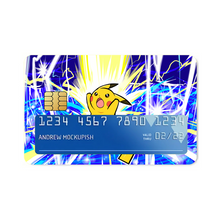 Load image into Gallery viewer, Pikachu | Thunder  Credit Card Skins (4-in-1 Pack)

