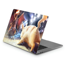 Load image into Gallery viewer, Pikachu Vs Charizard  Macbook Skin
