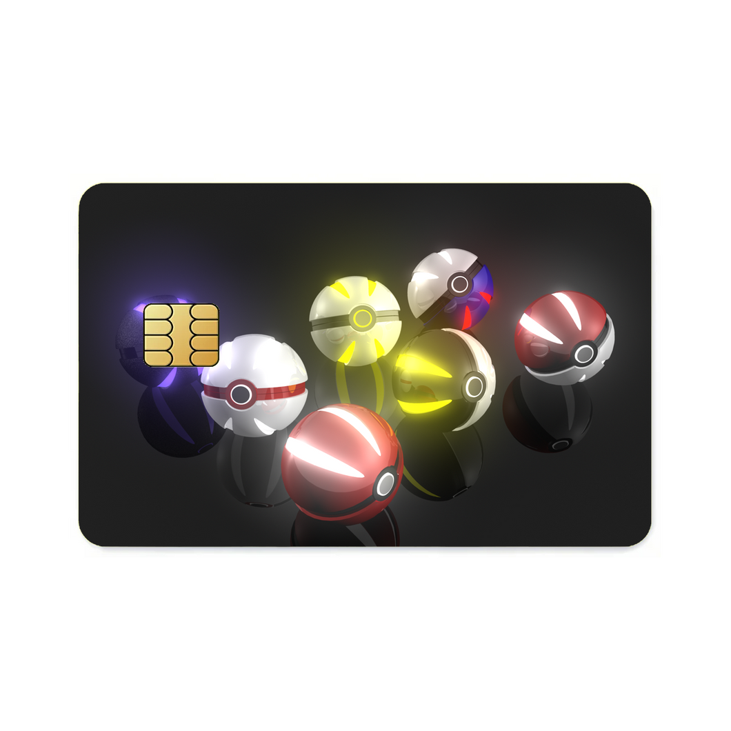 PokÃ©balls Credit Card Skins (4-in-1 Pack)