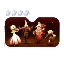 Load image into Gallery viewer, Pokétude Quartet  Car Sunshade
