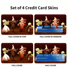 Load image into Gallery viewer, Pokétude Quartet  Credit Card Skins (4-in-1 Pack)
