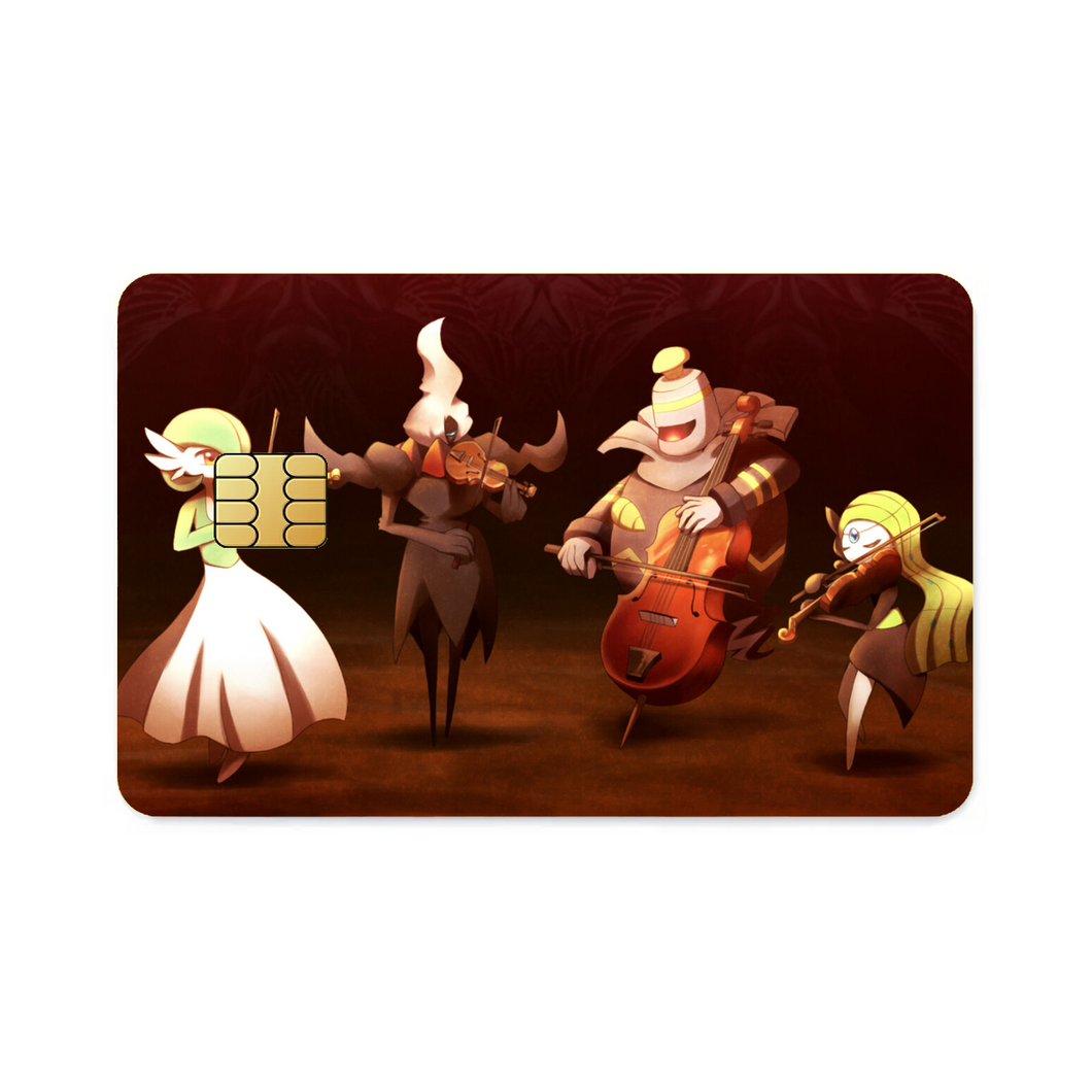 Pokétude Quartet  Credit Card Skins (4-in-1 Pack)