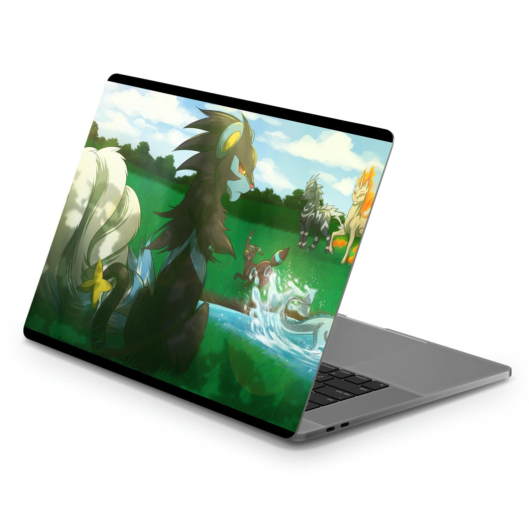 Pokemon team  Macbook Skin